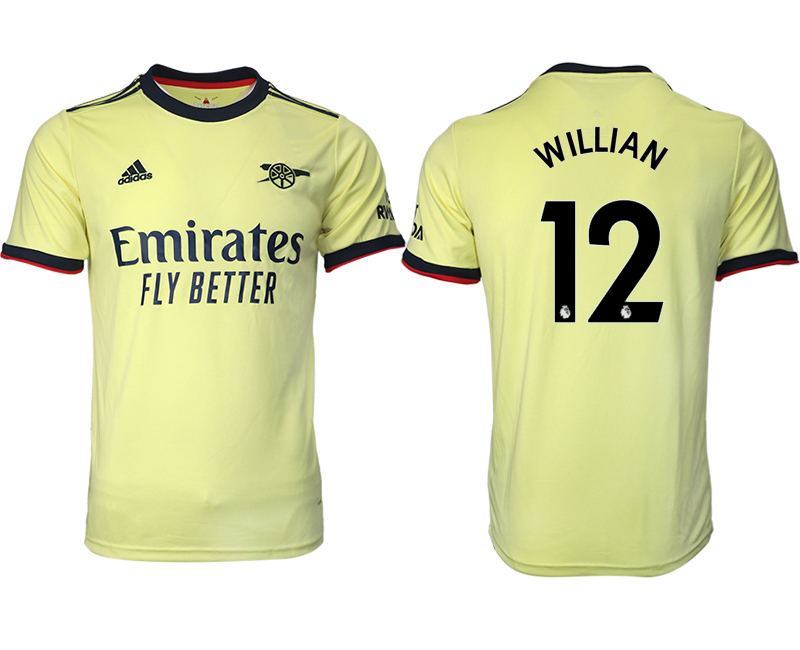 Men 2021-2022 Club Arsenal away aaa version green #12 Soccer Jersey->arsenal jersey->Soccer Club Jersey